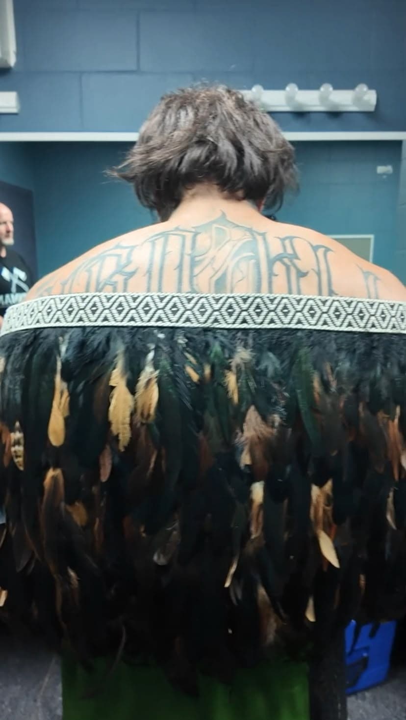 Feather cloak