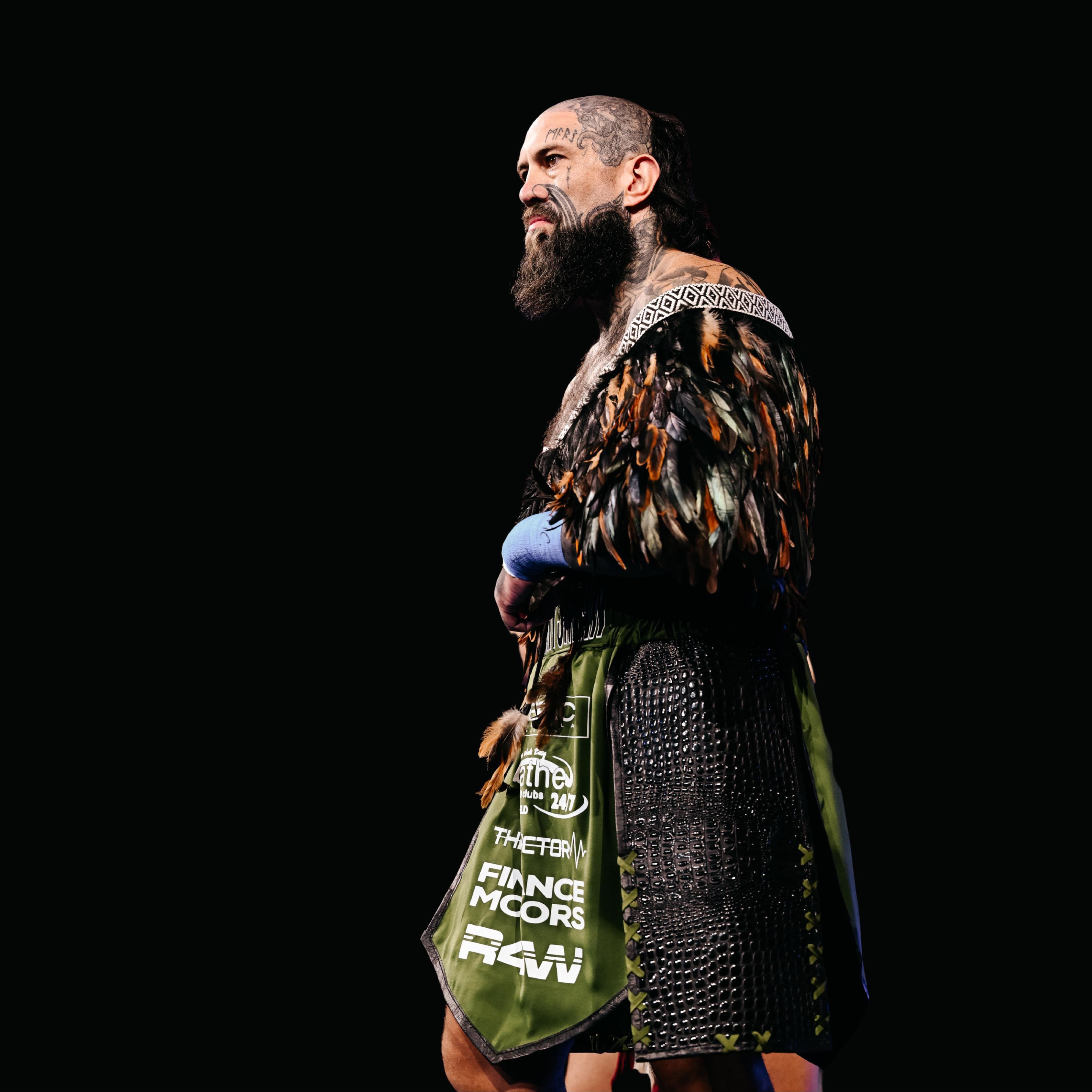Haze feather cloak